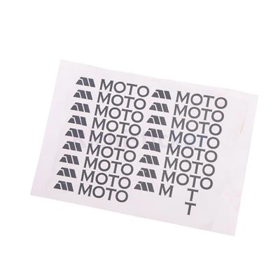 Elektroforma cienka nikiel logo etykieta logo