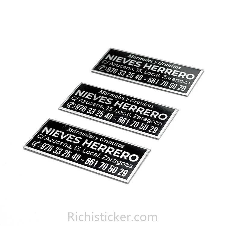 Aluminium Name Tags best